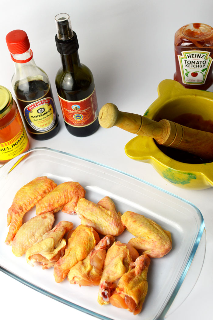 Ingredients recepta aletes de pollastre