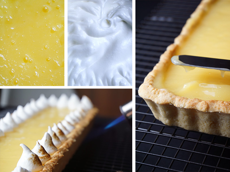 Receta de tarta de limón