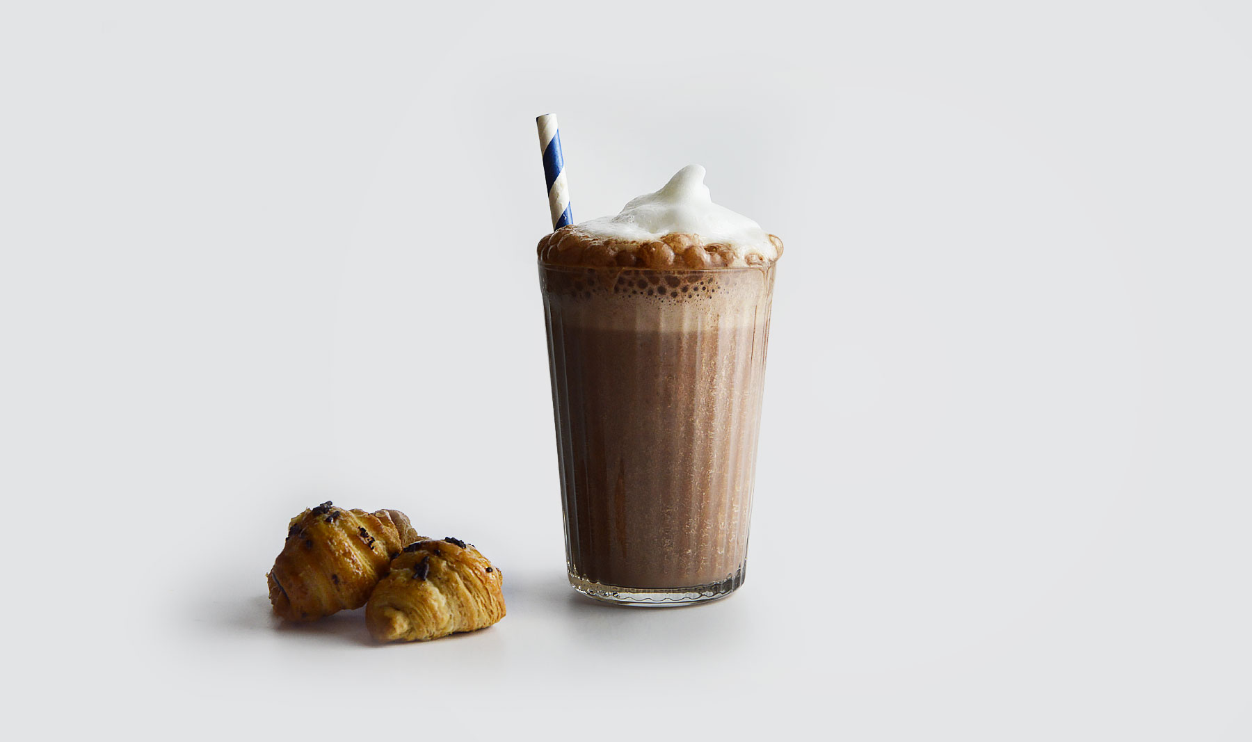Receta batido de platano y chocolate