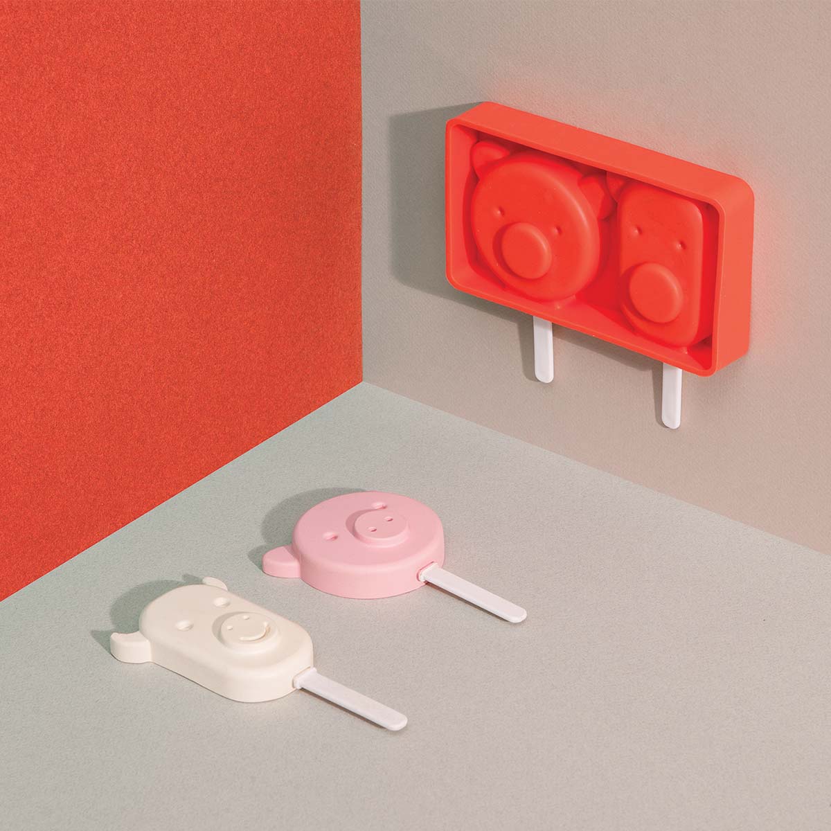 Molde de helados con un diseño único