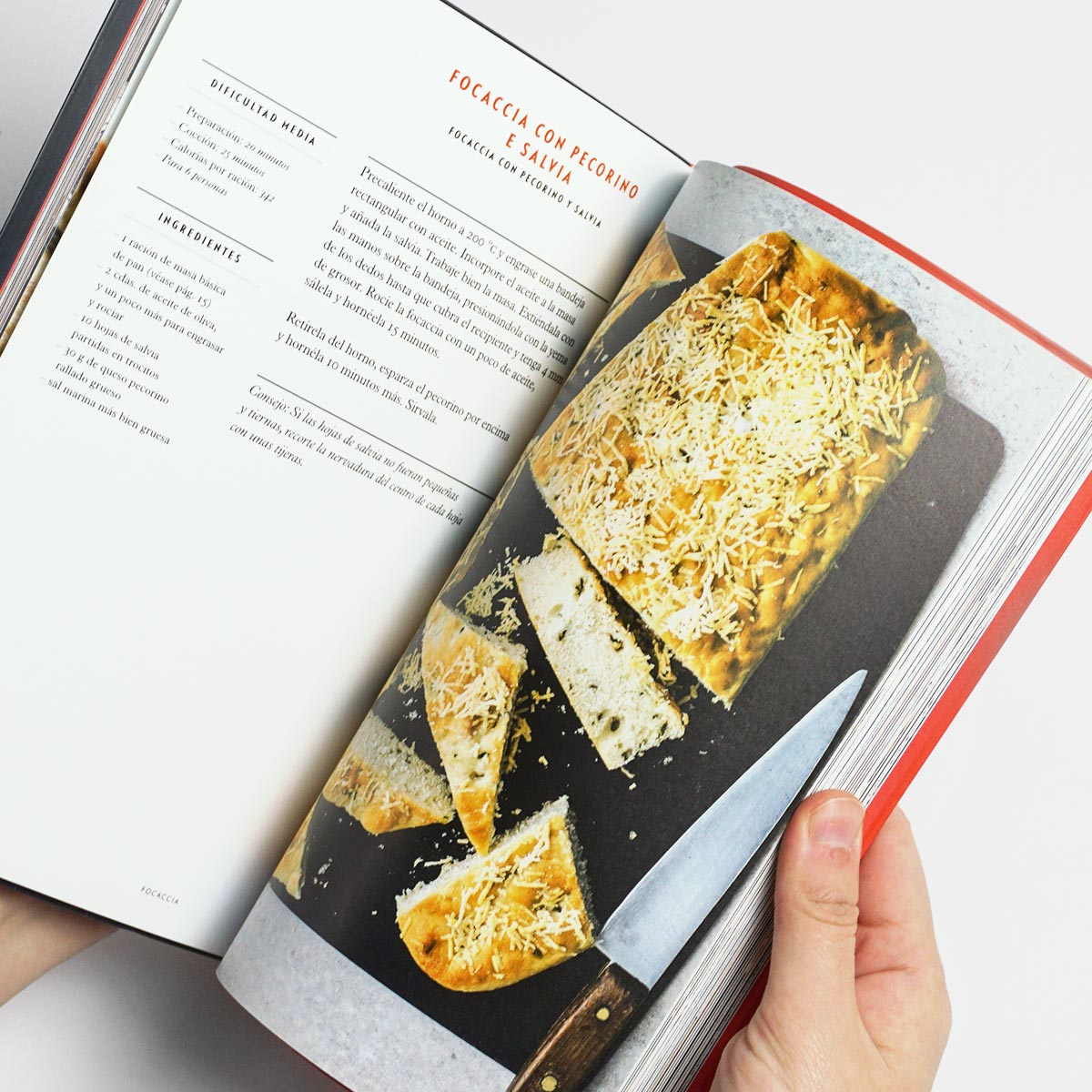 Receta focaccia